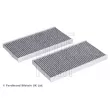 Kit de filtres, air d?habitacle BLUE PRINT ADBP250092 - Visuel 2