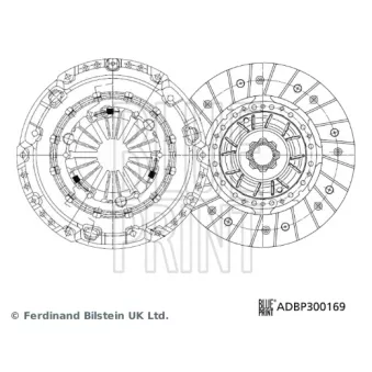 Kit d'embrayage BLUE PRINT ADBP300169