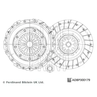 Kit d'embrayage BLUE PRINT ADBP300179