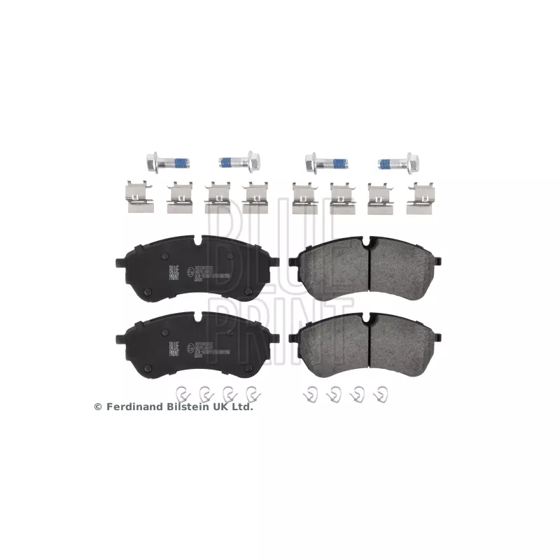 Jeu de 4 plaquettes de frein avant BLUE PRINT ADBP420004