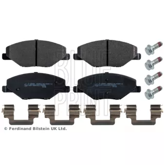 Jeu de 4 plaquettes de frein avant BLUE PRINT ADBP420007