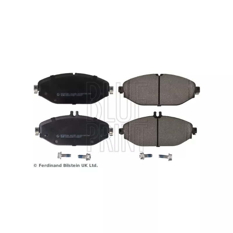 Jeu de 4 plaquettes de frein avant BLUE PRINT ADBP420019