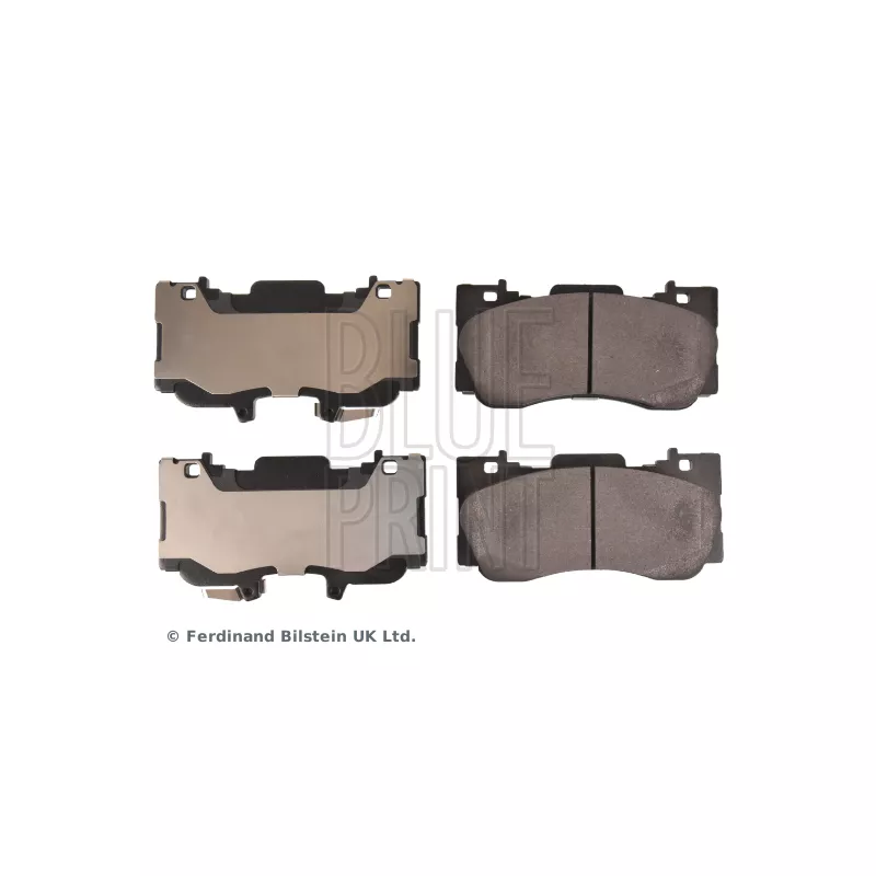 Jeu de 4 plaquettes de frein avant BLUE PRINT ADBP420036