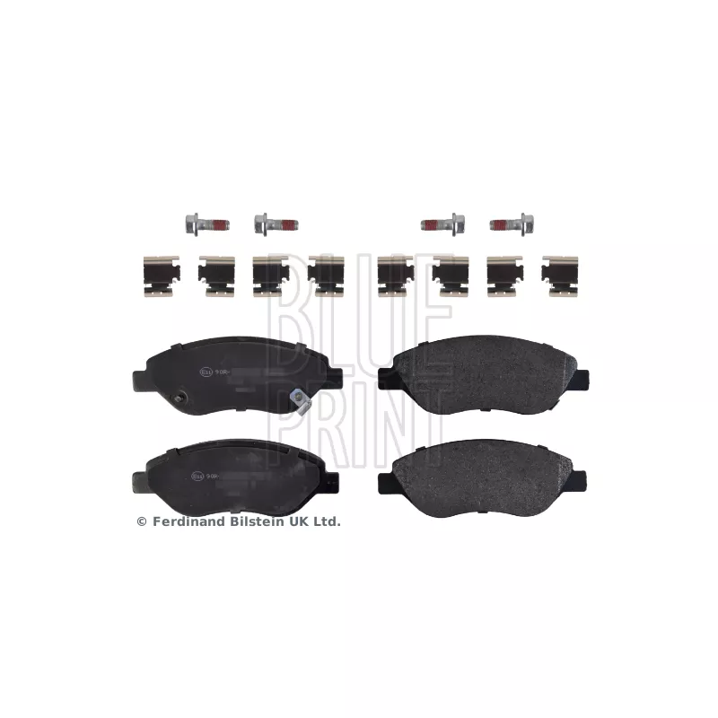 Jeu de 4 plaquettes de frein avant BLUE PRINT ADBP420040