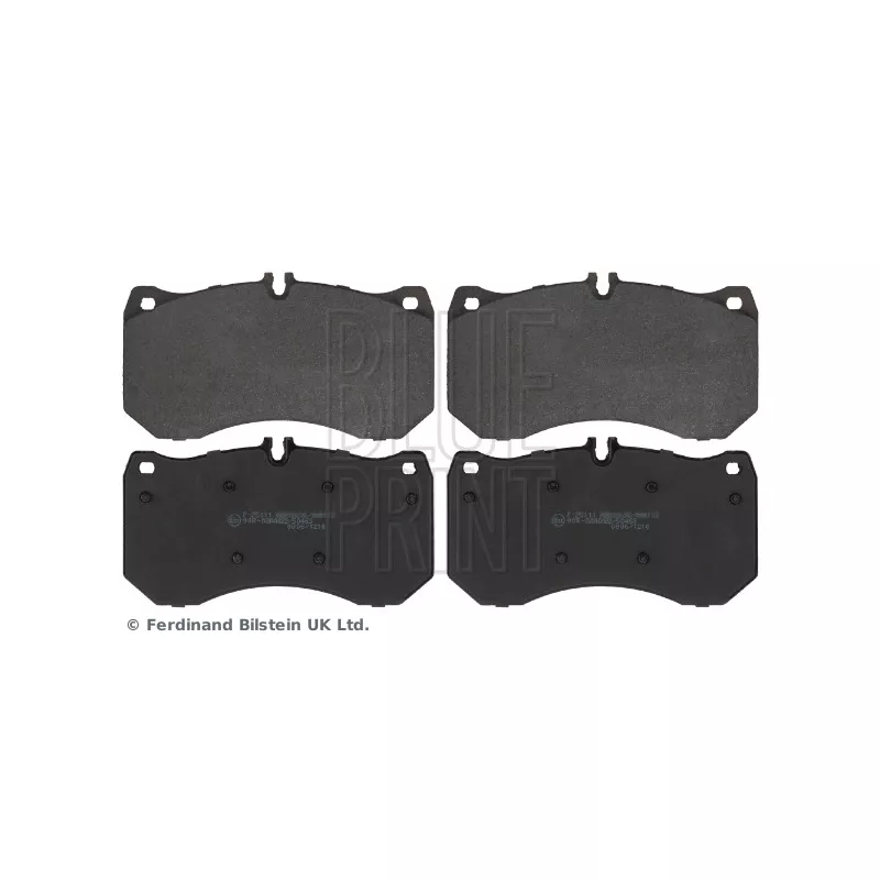 Jeu de 4 plaquettes de frein avant BLUE PRINT ADBP420041