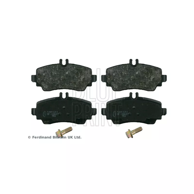 Jeu de 4 plaquettes de frein avant BLUE PRINT ADBP420064