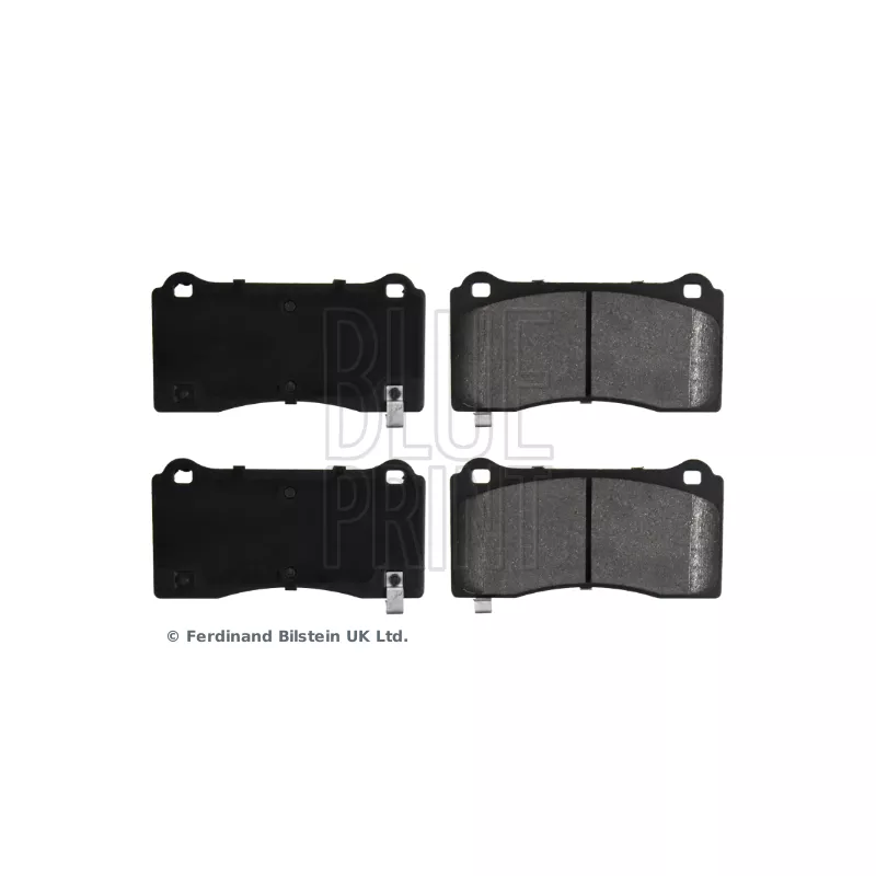 Jeu de 4 plaquettes de frein avant BLUE PRINT ADBP420088