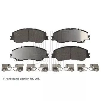 Jeu de 4 plaquettes de frein avant BLUE PRINT ADBP420135