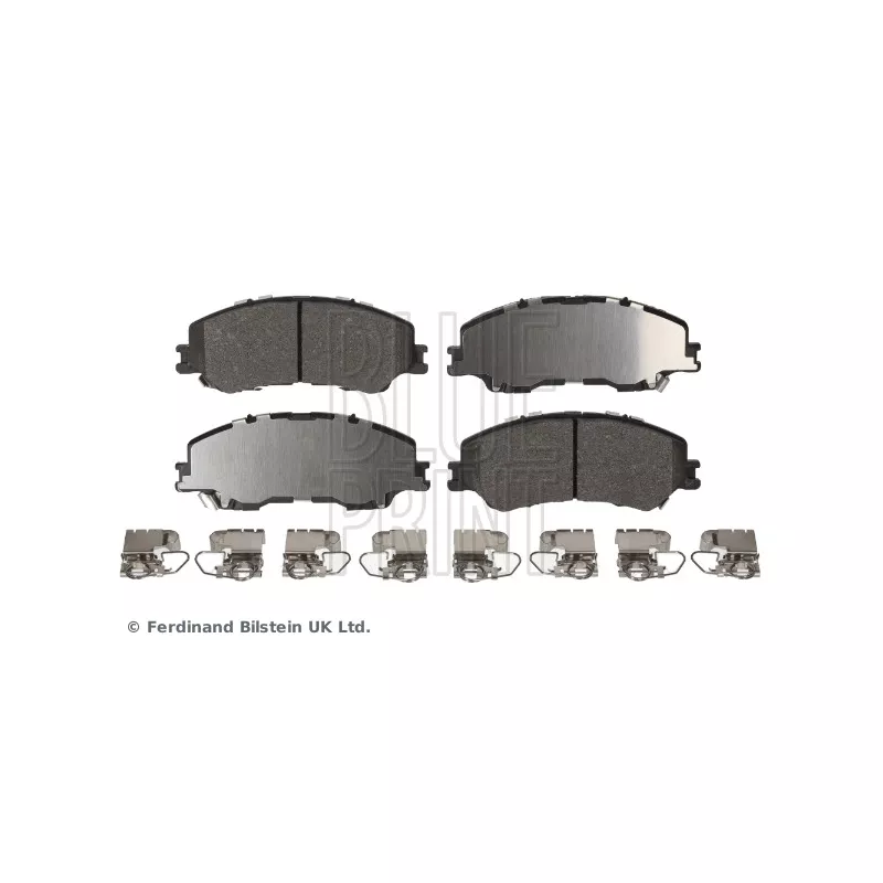 Jeu de 4 plaquettes de frein avant BLUE PRINT ADBP420135