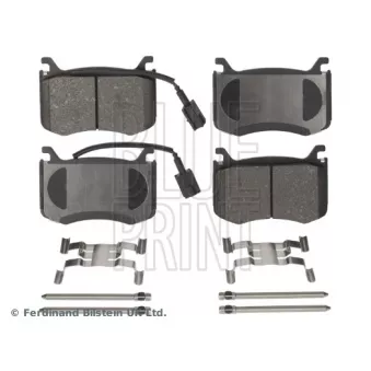 Jeu de 4 plaquettes de frein avant BLUE PRINT ADBP420150