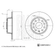 Jeu de 2 disques de frein arrière BLUE PRINT ADBP430012 - Visuel 3