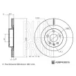 Jeu de 2 disques de frein arrière BLUE PRINT ADBP430016 - Visuel 3