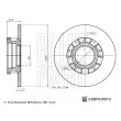 Jeu de 2 disques de frein arrière BLUE PRINT ADBP430019 - Visuel 3