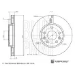 Jeu de 2 disques de frein avant BLUE PRINT ADBP430027 - Visuel 3