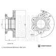 Jeu de 2 disques de frein arrière BLUE PRINT ADBP430034 - Visuel 3