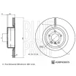 Jeu de 2 disques de frein arrière BLUE PRINT ADBP430076 - Visuel 3