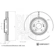 Jeu de 2 disques de frein avant BLUE PRINT ADBP430077 - Visuel 3