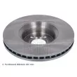 Jeu de 2 disques de frein avant BLUE PRINT ADBP430123 - Visuel 2