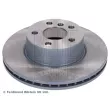 Jeu de 2 disques de frein avant BLUE PRINT ADBP430164 - Visuel 1