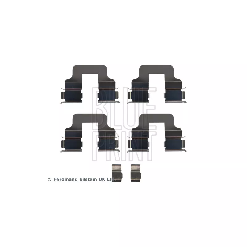 Kit d'accessoires, plaquette de frein à disque BLUE PRINT ADBP480001