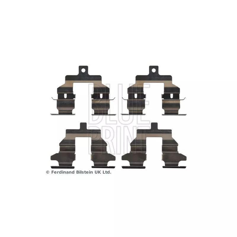 Kit d'accessoires, plaquette de frein à disque BLUE PRINT ADBP480008