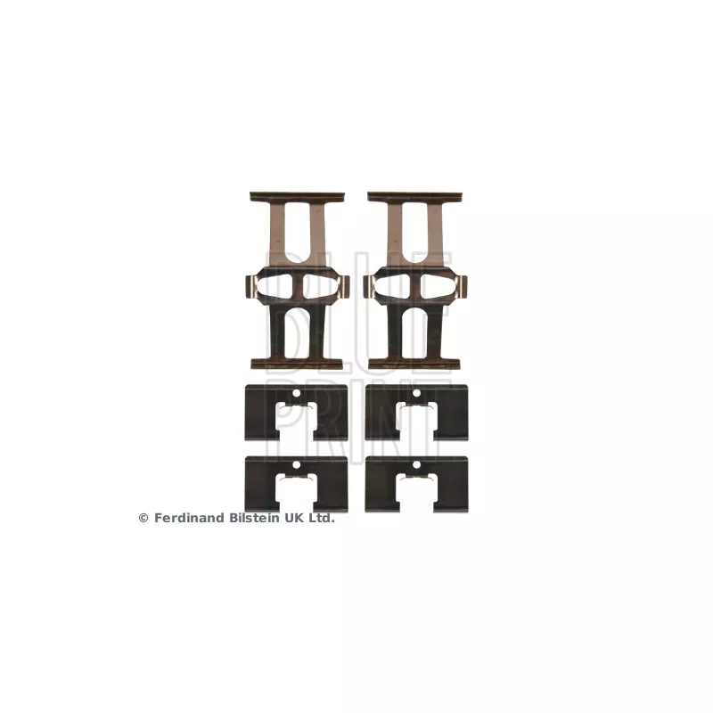 Kit d'accessoires, plaquette de frein à disque BLUE PRINT ADBP480011