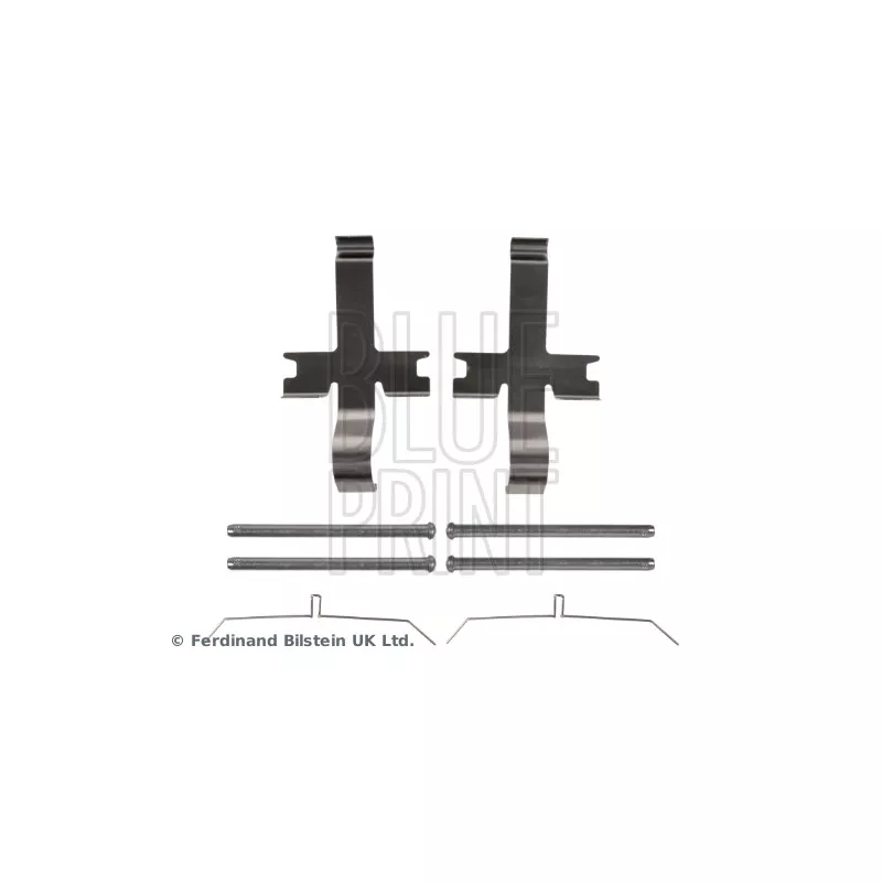 Kit d'accessoires, plaquette de frein à disque BLUE PRINT ADBP480012