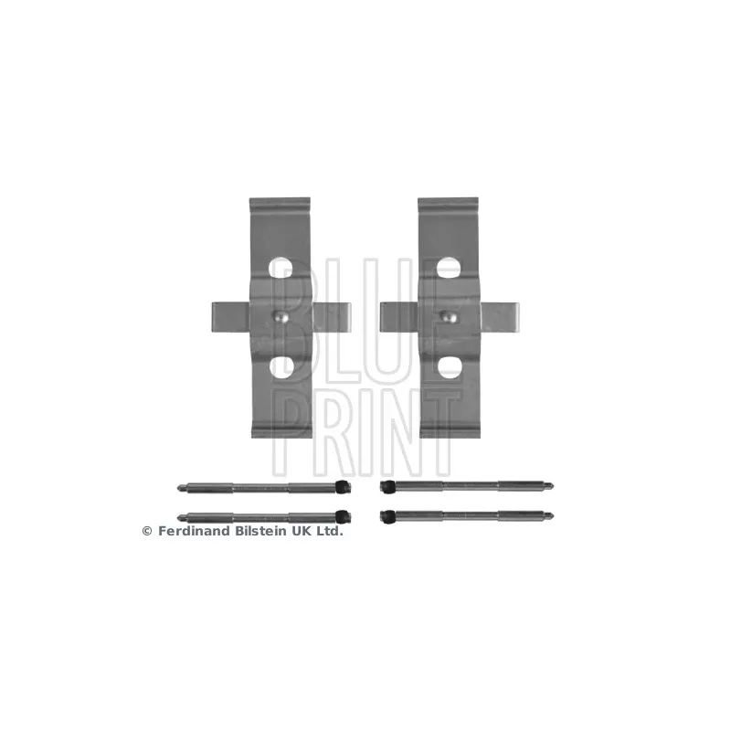 Kit d'accessoires, plaquette de frein à disque BLUE PRINT ADBP480023