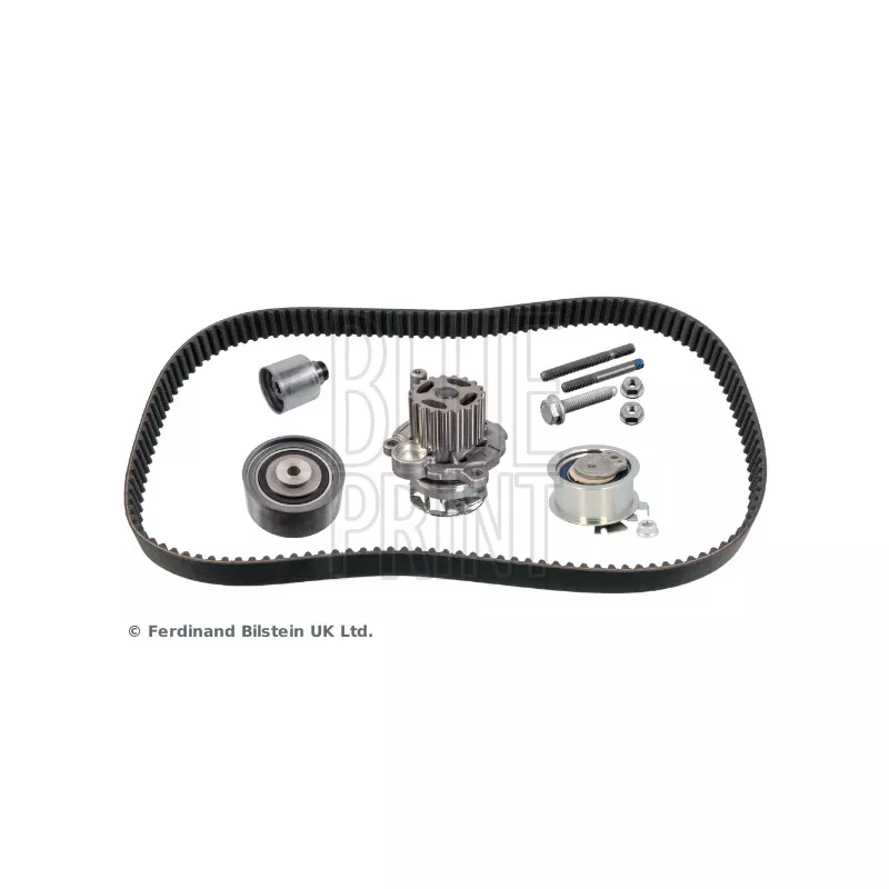Pompe à eau + kit de courroie de distribution BLUE PRINT ADBP730025