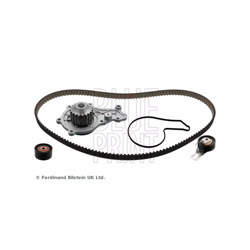 Pompe à eau + kit de courroie de distribution BLUE PRINT ADBP730106