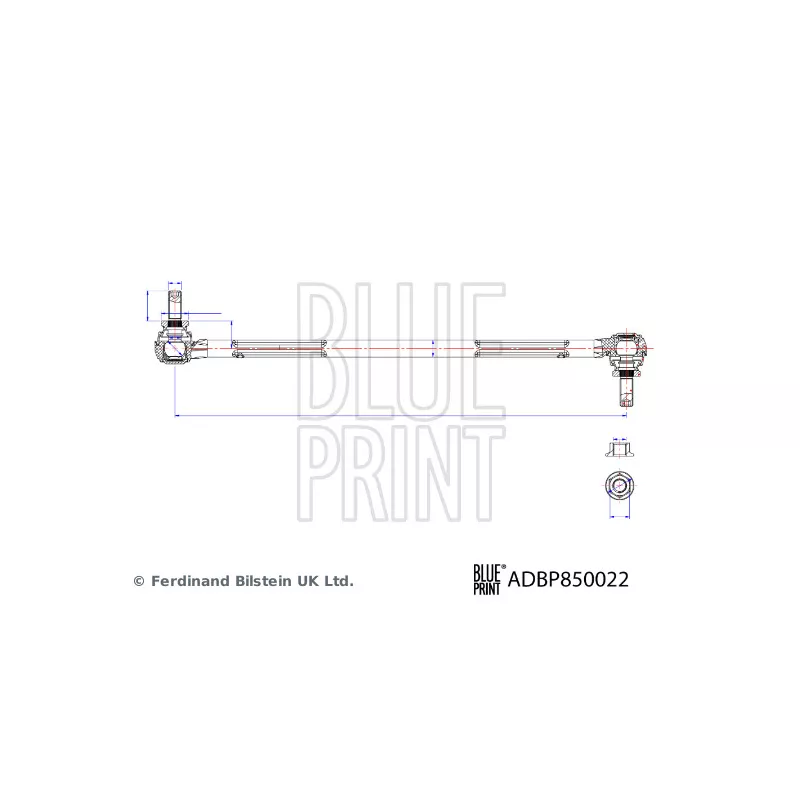 Entretoise/tige, stabilisateur BLUE PRINT ADBP850022