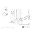 Bras de liaison, suspension de roue avant gauche BLUE PRINT ADBP860061 - Visuel 2