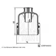 Couvercle, boîtier du filtre à huile BLUE PRINT ADBP990030 - Visuel 3