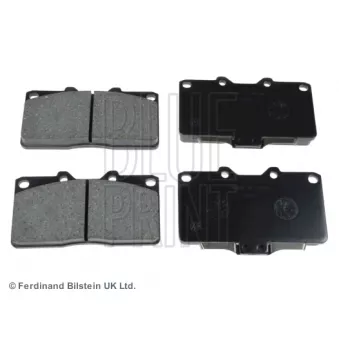 Jeu de 4 plaquettes de frein avant BLUE PRINT ADC44239
