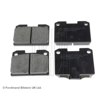 Jeu de 4 plaquettes de frein arrière BLUE PRINT ADC44246