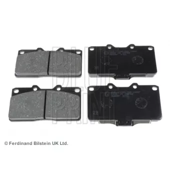 Jeu de 4 plaquettes de frein avant BLUE PRINT ADC44247
