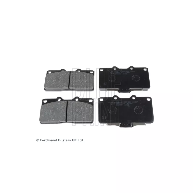 Jeu de 4 plaquettes de frein avant BLUE PRINT ADC44247