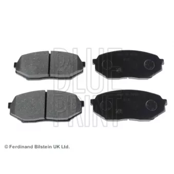 Jeu de 4 plaquettes de frein avant BLUE PRINT ADC44258