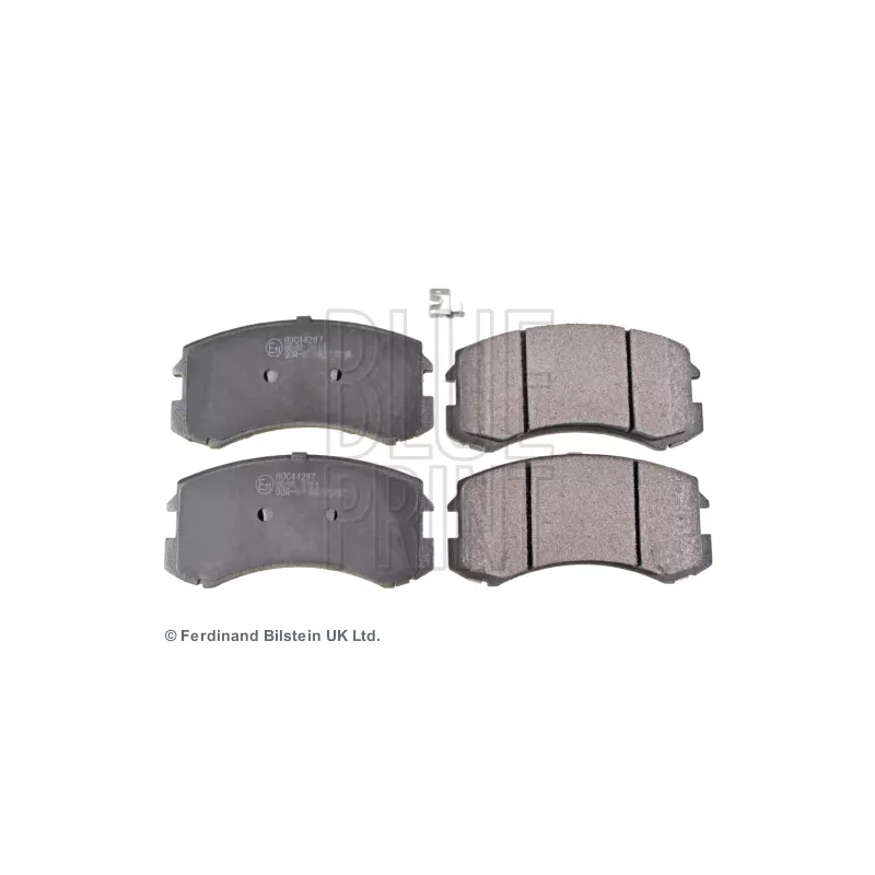 Jeu de 4 plaquettes de frein avant BLUE PRINT ADC44287
