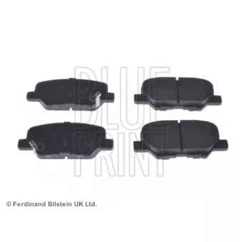 Jeu de 4 plaquettes de frein arrière BLUE PRINT ADC44288
