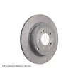 Jeu de 2 disques de frein arrière BLUE PRINT ADC443118 - Visuel 2