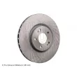 Jeu de 2 disques de frein avant BLUE PRINT ADC44371 - Visuel 2
