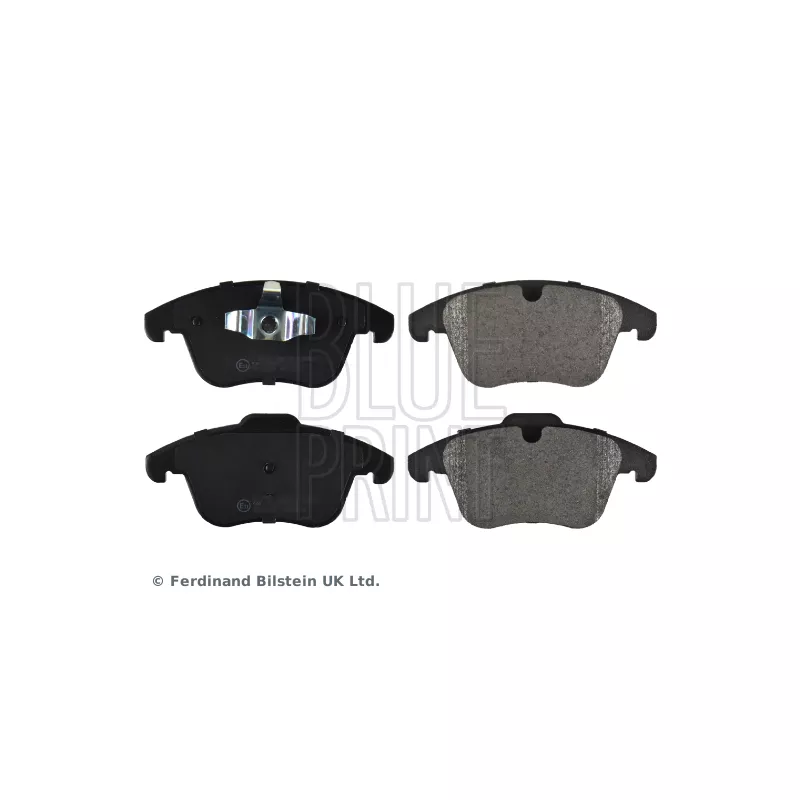 Jeu de 4 plaquettes de frein avant BLUE PRINT ADF124205