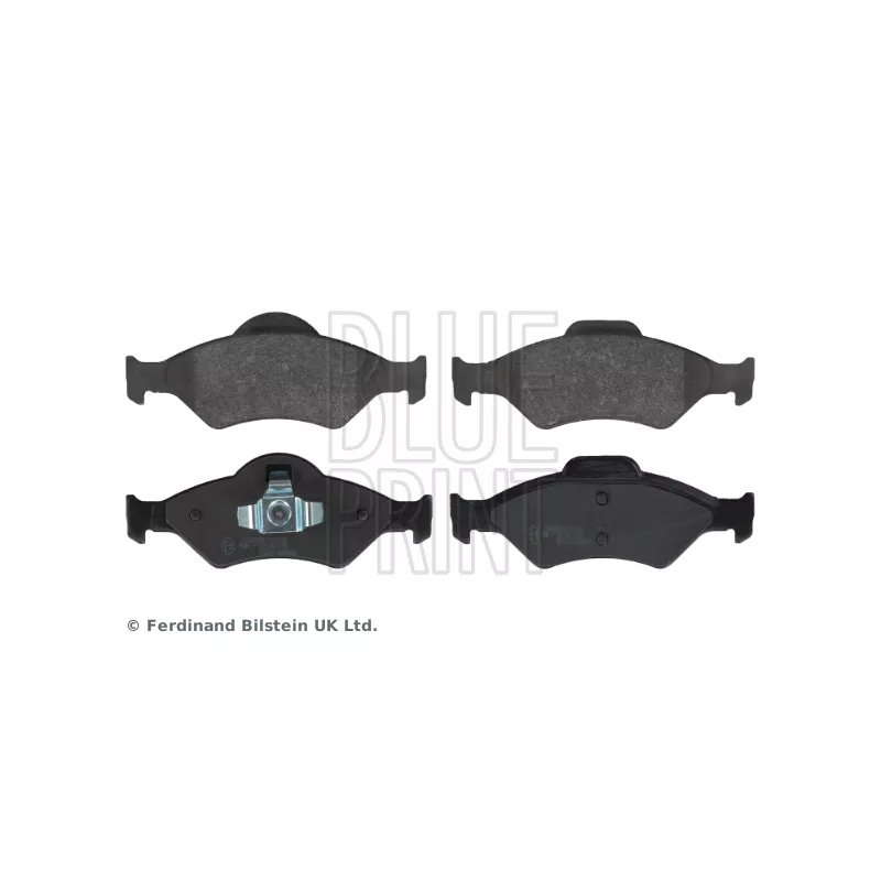 Jeu de 4 plaquettes de frein avant BLUE PRINT ADF124213