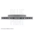 Jeu de 2 disques de frein arrière BLUE PRINT ADF124310 - Visuel 3
