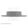 Jeu de 2 disques de frein arrière BLUE PRINT ADF124312 - Visuel 3