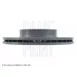 Jeu de 2 disques de frein avant BLUE PRINT ADF124343 - Visuel 3