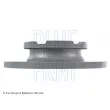 Jeu de 2 disques de frein arrière BLUE PRINT ADF124349 - Visuel 3