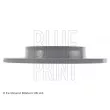 Jeu de 2 disques de frein arrière BLUE PRINT ADF124360 - Visuel 3