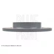Jeu de 2 disques de frein arrière BLUE PRINT ADF124364 - Visuel 3